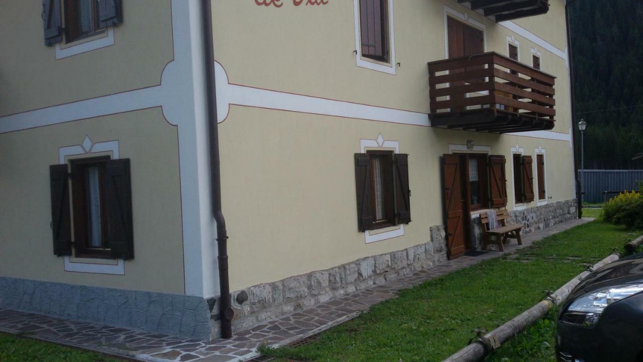 Ferienwohnung Casamau Trilo Campitello di Fassa Exterior foto